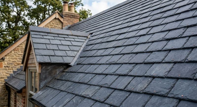 Slate Roof Construction in Accident, MD