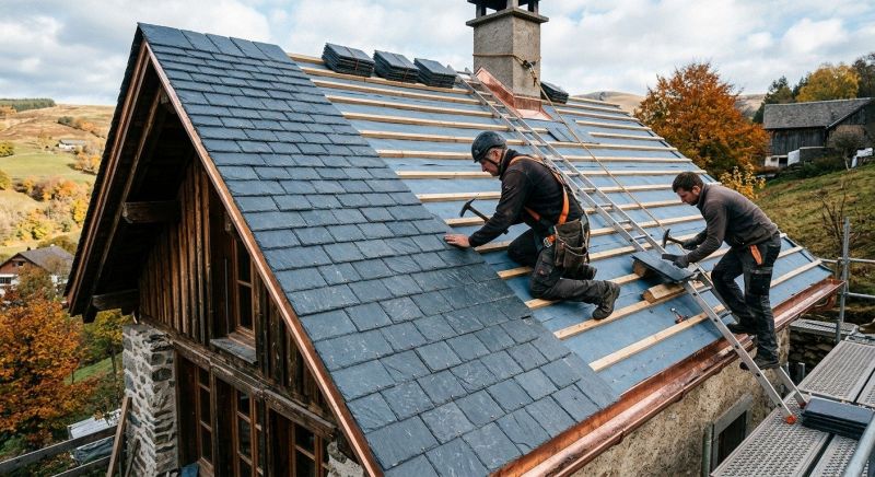 Slate Roof Construction in New Creek, WV