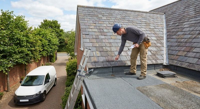 Slate Roof Inspection in Garrett County, MD