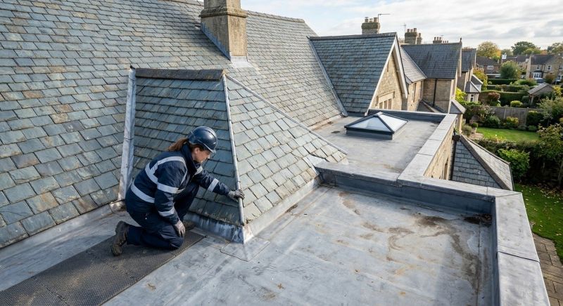 Slate Roof Inspection in Garrett County, MD