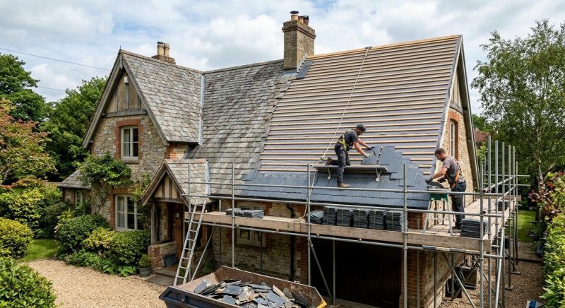 Slate Roof Replacement in Kingwood, WV