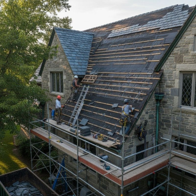 Slate Roof Replacement in Oakland, MD