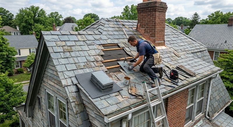 Slate Shingles Repair in Keyser, WV