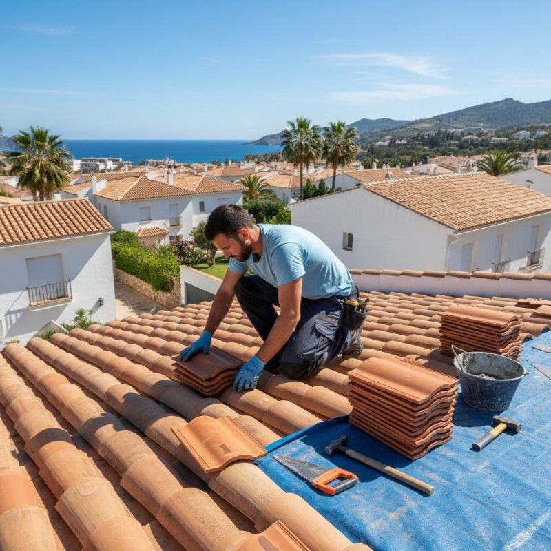 Spanish Tile Roof Repair in Garrett County, MD