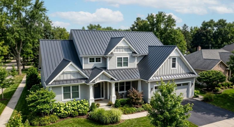 Steel Roof Replacement in Oakland, MD