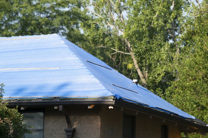 Storm Damage Roof Tarping in Garrett County, MD