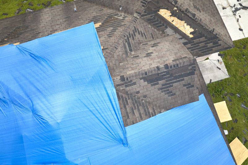 Storm Damage Roof Tarping in Garrett County, MD