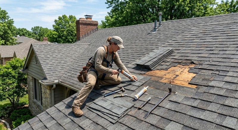 Synthetic Roof Repair in Garrett County, MD
