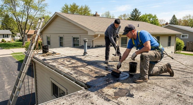 Tar And Gravel Roof Repair in Accident, MD
