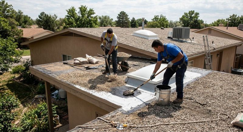Tar And Gravel Roof Repair in Friendsville, MD