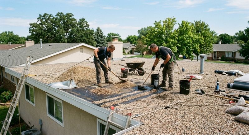 Tar And Gravel Roof Repair in Friendsville, MD