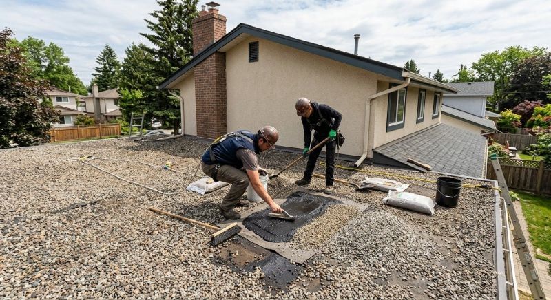 Tar And Gravel Roof Repair in Garrett County, MD