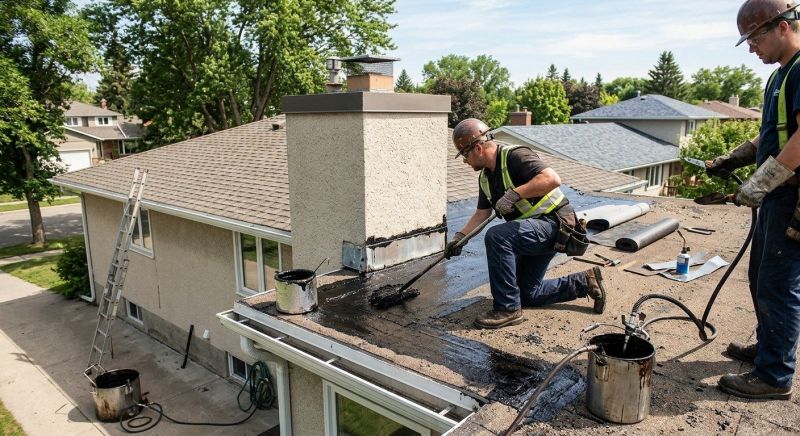 Tar And Gravel Roof Repair in Garrett County, MD