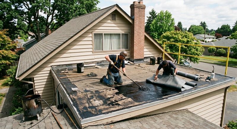 Tar Roof Repair in Oakland, MD