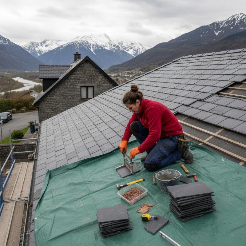 Tile Roof Repair in Garrett County, MD