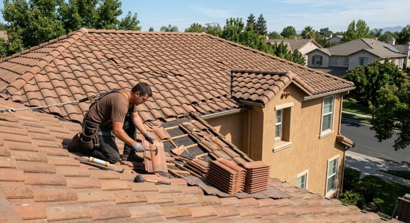 Tile Roof Repair in Oakland, MD