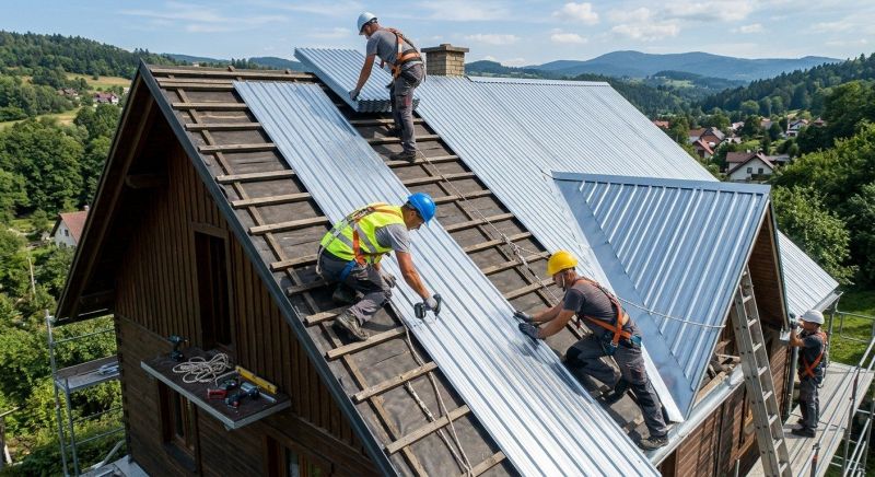 Tin Roof Installation in Preston County, WV