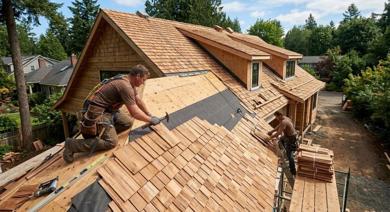 Wood Roofing Installation in Friendsville, MD