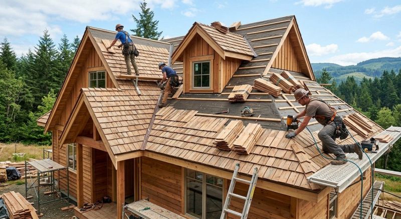 Wood Roofing Installation in Kingwood, WV