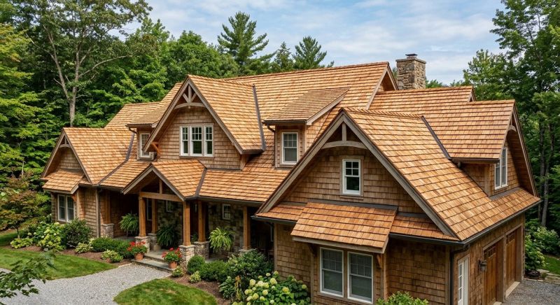 Wood Roofing Installation in Garrett County, MD