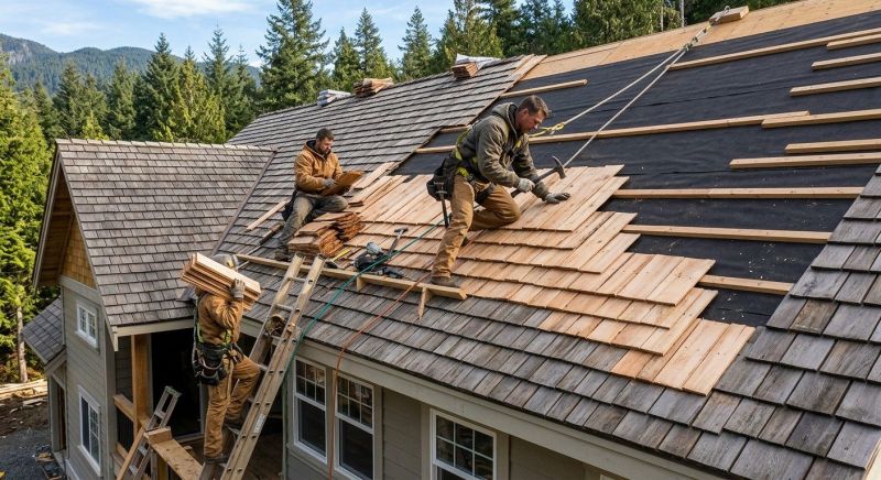 Wood Roofing Installation in Preston County, WV