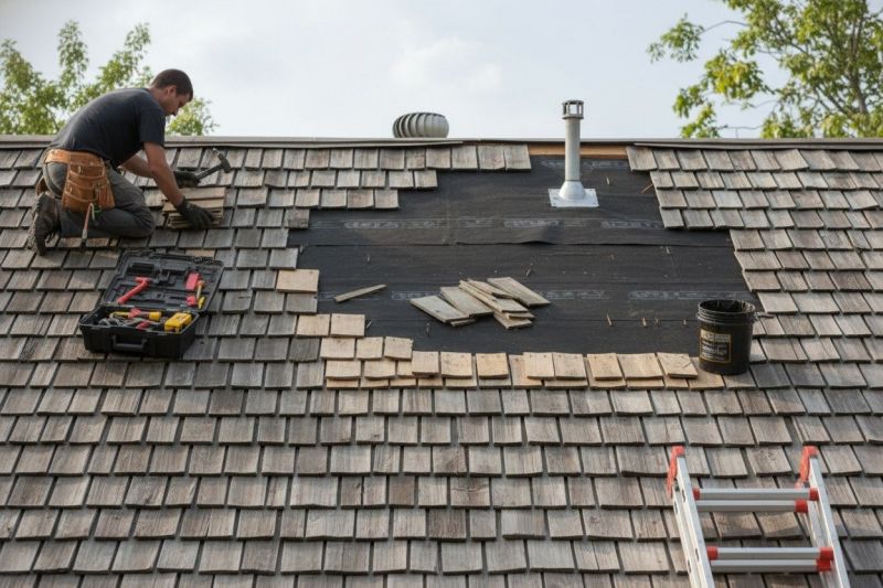 Wood Shake Roof Repair in Keyser, WV