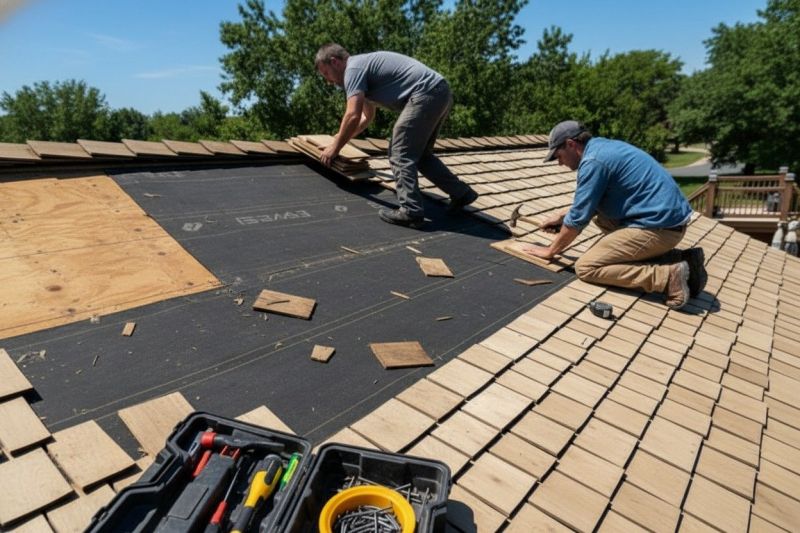 Wood Shake Roof Repair in Garrett County, MD