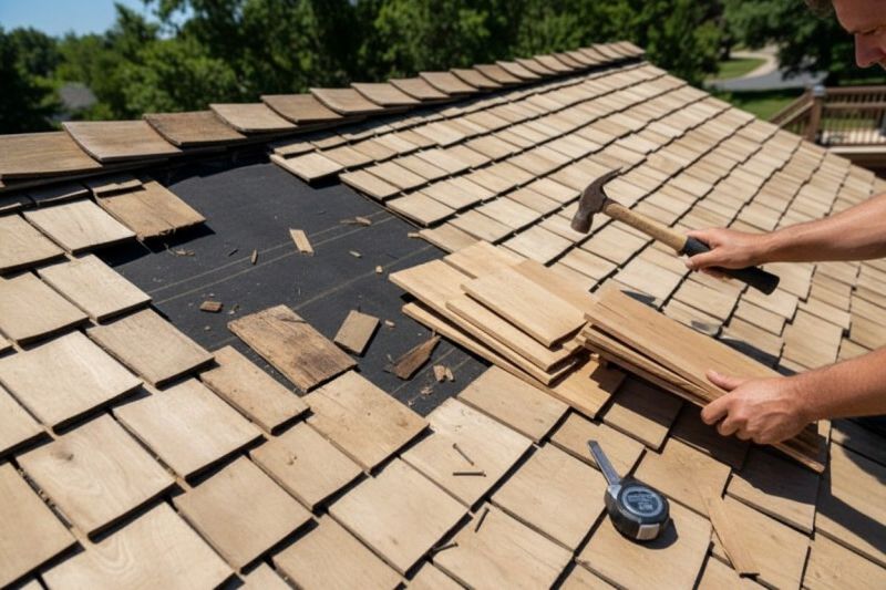 Wood Shake Roof Repair in Preston County, WV