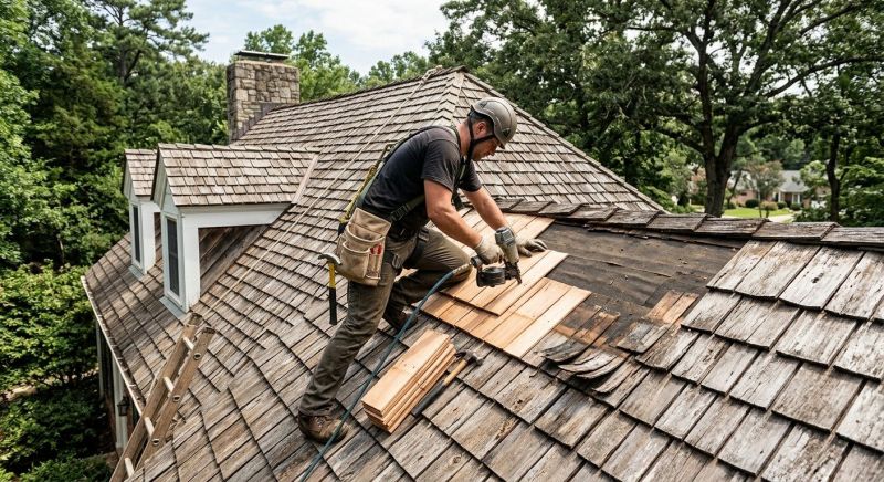 Wood Shingles Repair in Oakland, MD