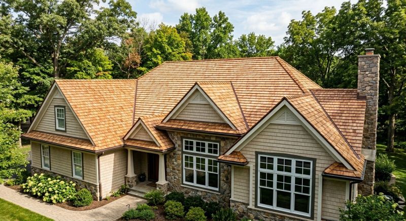 Wooden Roof Installation in Garrett County, MD